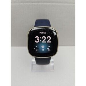 Fitbit Versa 3 FB511 Smartwatch GPS Heart Rate SpO2 Activity Tracker -  Read Dis